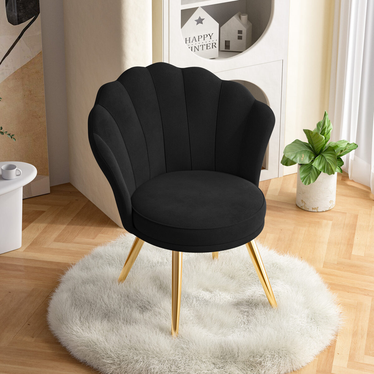 Modern Upholstered Lounge Chair - Stylish & Comfortable Accent Chair for Home 