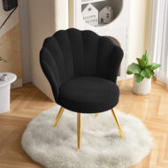 Modern Upholstered Lounge Chair - Stylish & Comfortable Accent Chair for Home 