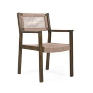 Modern Woven Dining Chair - Stylish & Durable Seating for Home & Dining Room 