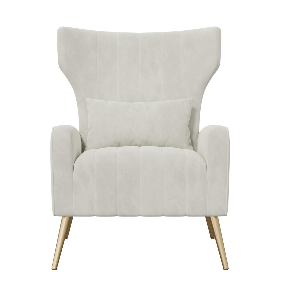 Modern Velvet Lounge Chair - Elegant & Comfortable Accent Chair for Home 