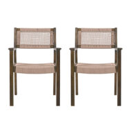 Modern Woven Dining Chair - Stylish & Durable Seating for Home & Dining Room 